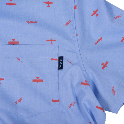 EAA Men's Aircraft Button-Down Shirt