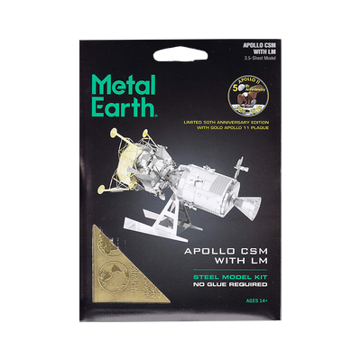 Metal Earth Apollo CSM With LM Model