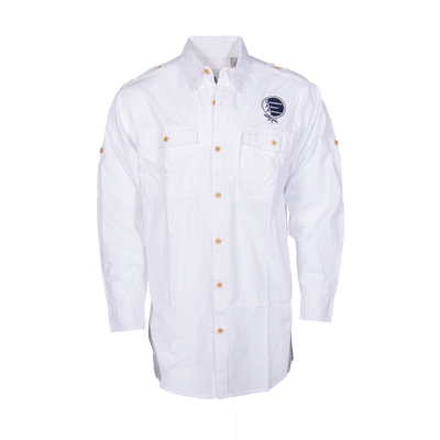 EAA Men’s Poplin Safari Button-Down Shirt