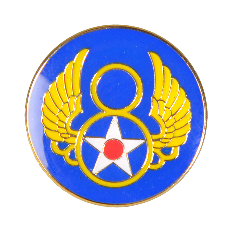8th Air Force Logo Pin