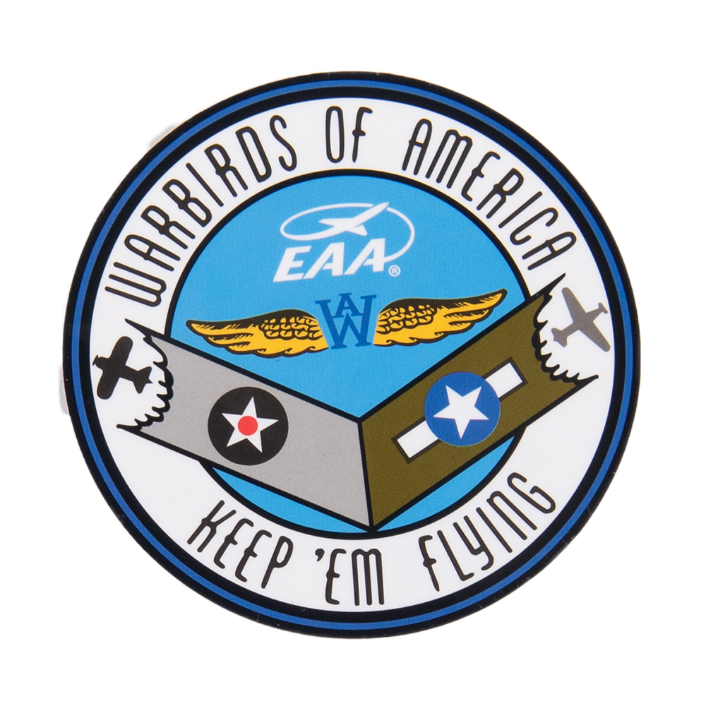 Outside Warbirds Decal – Shop EAA Merchandise