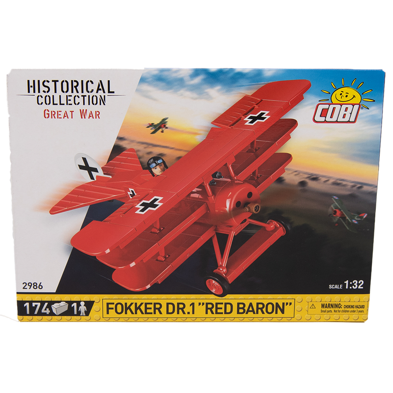 Cobi Fokker DR. 1 Red Baron Model