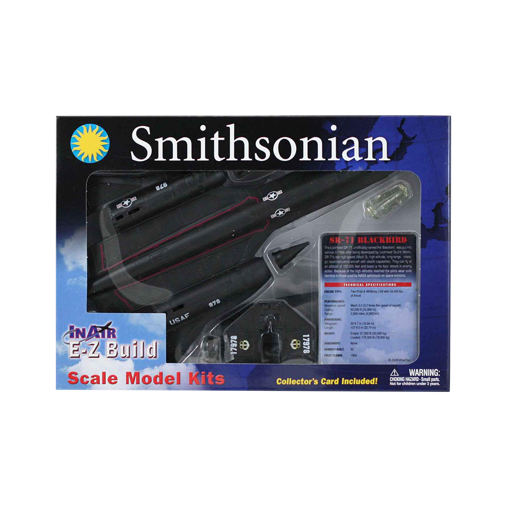 InAir E-Z Build SR-71 Blackbird Model Kit – Shop EAA Merchandise