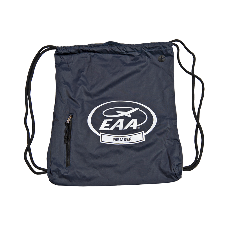 EAA Member Drawstring Backpack