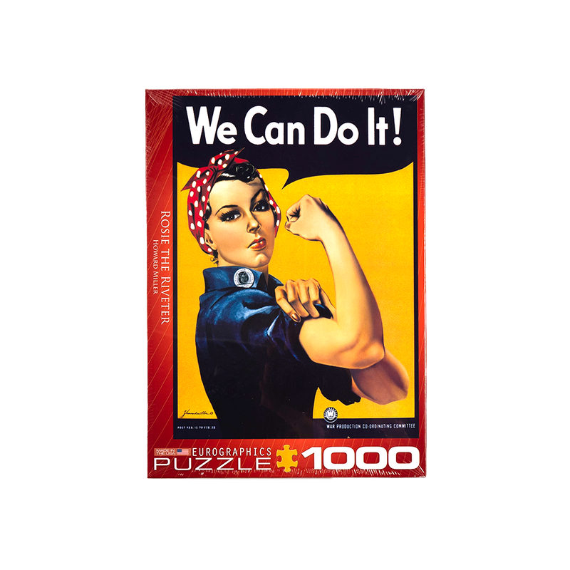 Rosie The Riveter 1000-Piece Puzzle by Eurographics