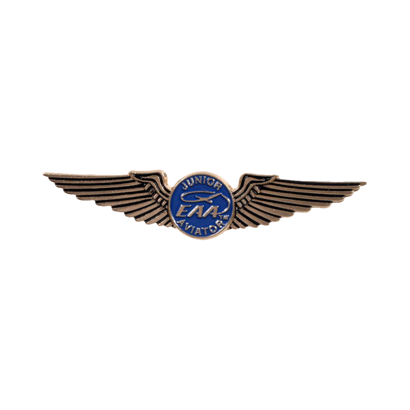 EAA Junior Aviator Wings Pin