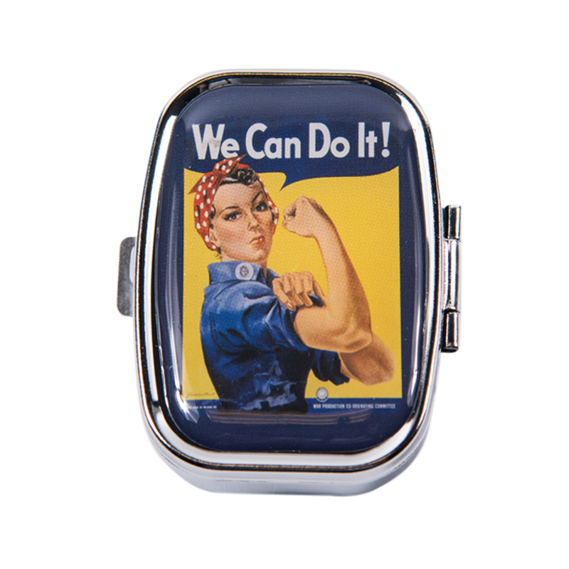 Rosie The Riveter Pill Box