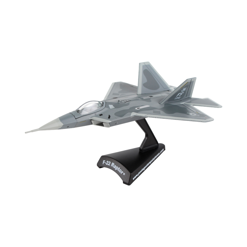 Postage Stamp F-22 Raptor Model